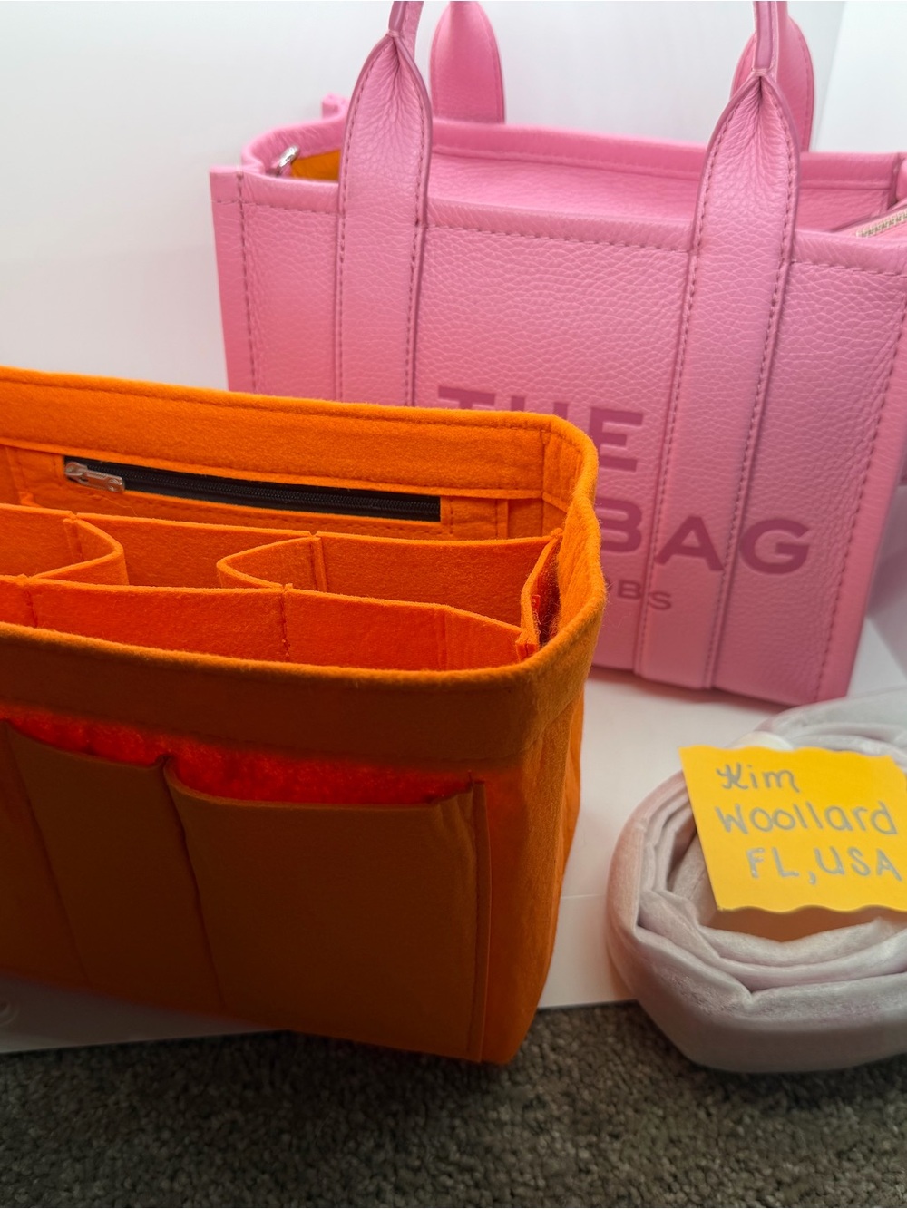 Marc Jacobs Small The Tote Bag - Candy Pink - Picture 13 of 16